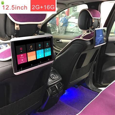 12.5 inch 1920*1080 touch screen 2GB 16GB Car android 6.0 headrest ...