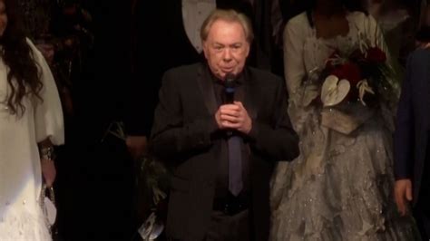 Andrew Lloyd Webber dedicates 'Phantom of the Opera' final performance ...