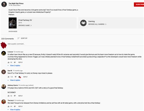 Most upvoted Youtube comments on a Verum Rex youtube video (NightSkyPrince). Link in comments ...