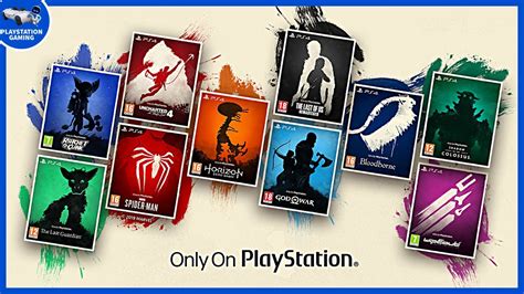 All PlayStation 4 Exclusives | Only On PlayStation - YouTube