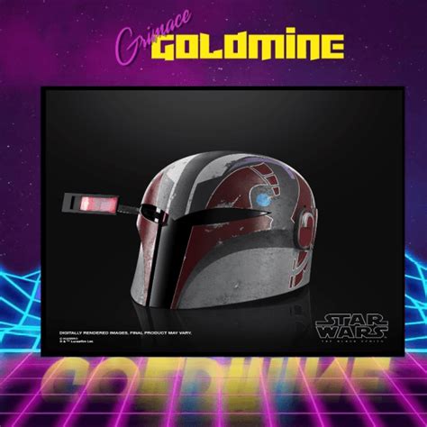 SABINE WREN PREMIUM HELMET - Grimace Gold Mine