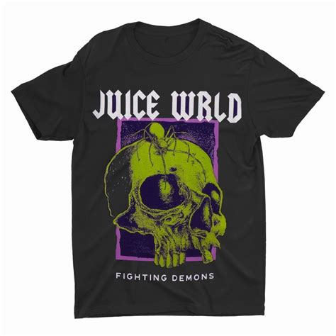 Juice WRLD Fighting Demons shirt in 2022 | Demon shirt, Fighting demons ...