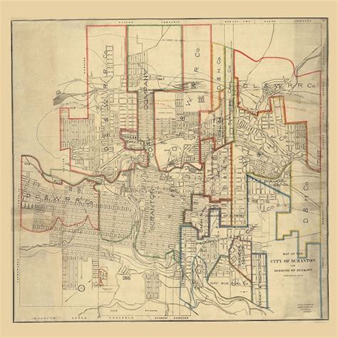 Pennsylvania Coal Mine Maps