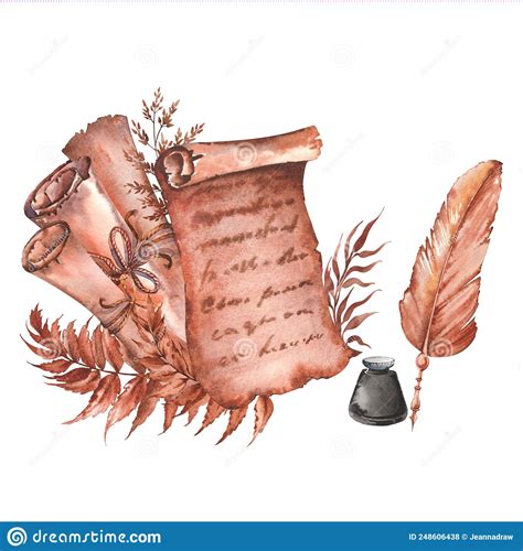 Parchment, Quill And Ink Stock Photo | CartoonDealer.com #62532330