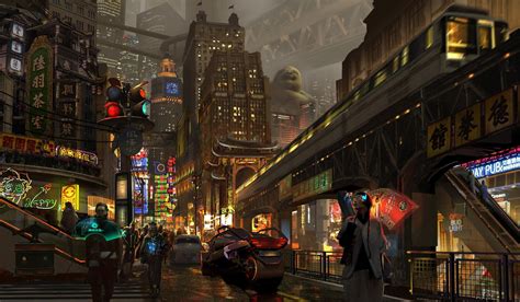 HD Wallpapers for theme: cyberpunk » Page 6 HD wallpapers, backgrounds