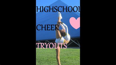 My High School cheer tryout experience~ Tips, advice~ - YouTube