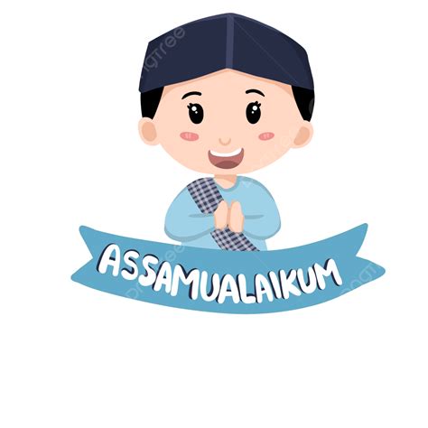 Greetings Assalamualaikum Men, Assalamualaikum Vector, Assalamualaikum ...