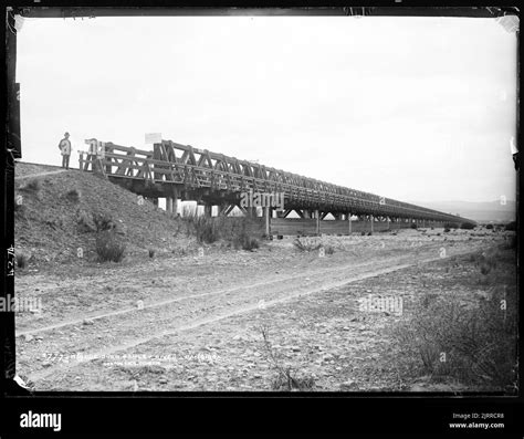 Rangiora bridge over ashley river Black and White Stock Photos & Images ...