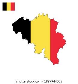 Belgium Map Vector Art Graphics Stock Vector (Royalty Free) 1997944805 | Shutterstock
