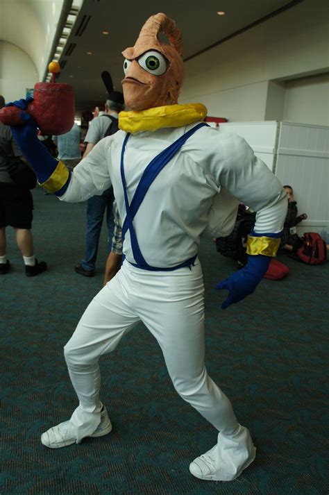 Earthworm Jim cosplay at SDCC | Comic con, Cosplay, Amazing cosplay