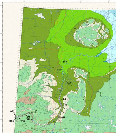 Flow North Paddling Company » Peace River Geo map AB