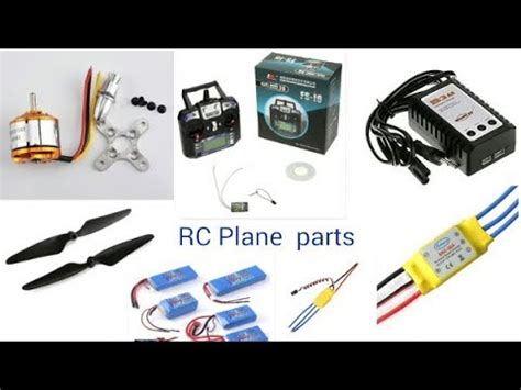 RC Plane Parts - How to make a rc plane - RC plane parts review - YouTube