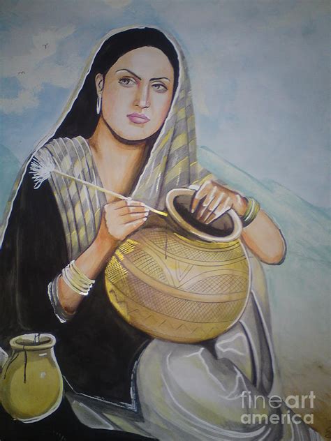 Sohni Mahiwal Painting by Sandeep Kumar Sahota