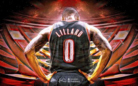 Damian Lillard NBA Wallpaper by skythlee on DeviantArt