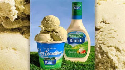 Van Leeuwen's weird Hidden Valley Ranch ice cream is made for social m