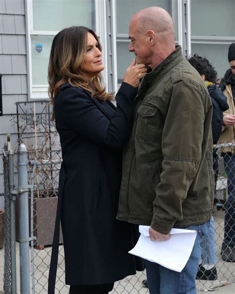 Law and Order SVU: Fan frenzy as on set photos hint at Benson and Stabler romance | TV & Radio ...