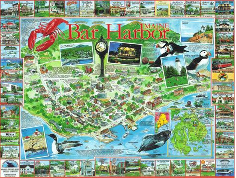 Map Of Bar Harbor Maine | Gadgets 2018