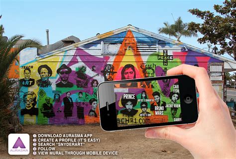 Augmented Reality comes to the Carlsbad Art Wall - Carlsbad Art and Culture at Carlsbad Art and ...