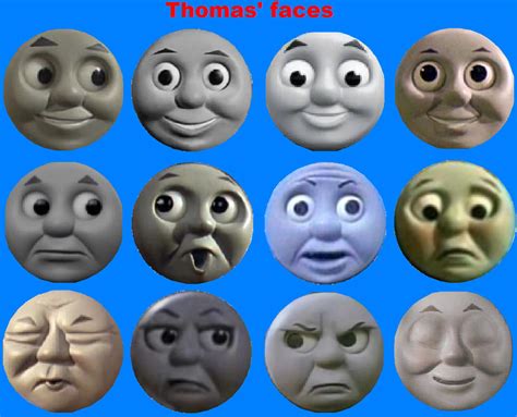 Thomas' Faces by grantgman on DeviantArt