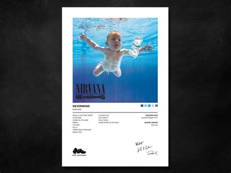 Nevermind Nirvana Album Cover Art Poster Print Home Decor - Etsy