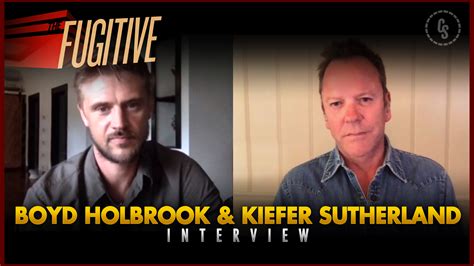 CS Video: The Fugitive Interview With Kiefer Sutherland & Boyd Holbrook