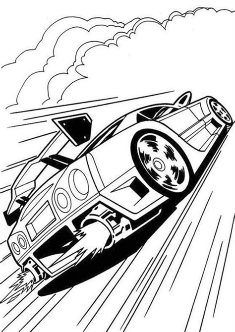 Free & Easy To Print Race Car Coloring Pages - Tulamama