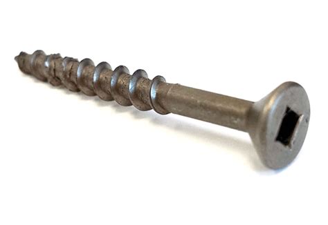 The Original Robertson Flat Head #10 Roberston Wood Screws / Lubricized® (BULK)