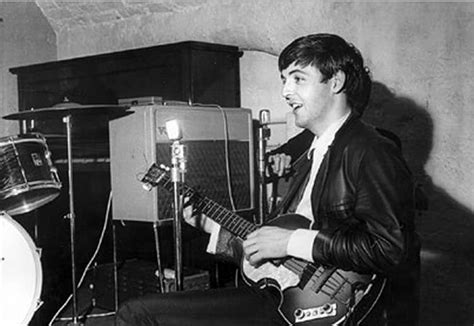 Paul McCartney, Cavern Club, Liverpool, 22 August 1962 | The Beatles Bible