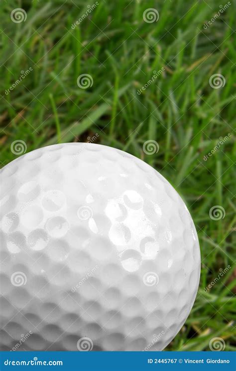 Golf Ball Close-up Royalty Free Stock Photography - Image: 2445767