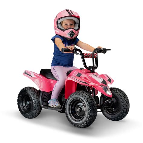 Rosso eQuad T Ride-on 4 Wheeler For Girls - Rose Pink - ASTM F963 Cert – Rosso Motors Kids Toys