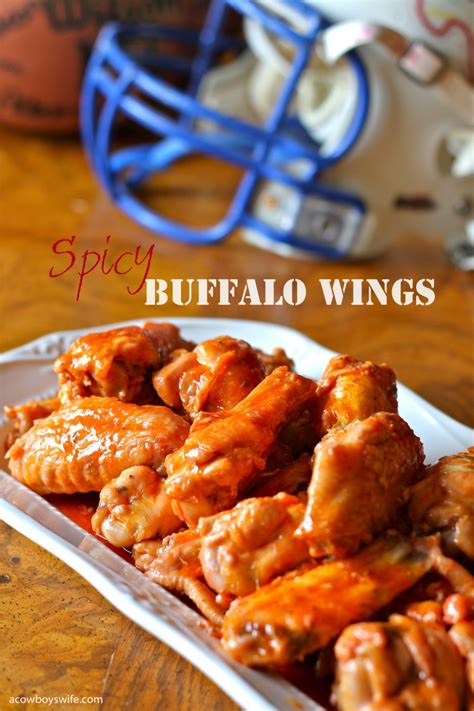 Spicy Buffalo Wings - A Cowboy's Wife