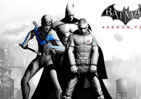 Gallery For Batman Arkham City Nightwing Wallpapers Desktop Background