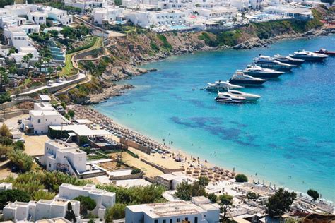 Psarou Beach in Mykonos island, Greece - Mykonos Traveller