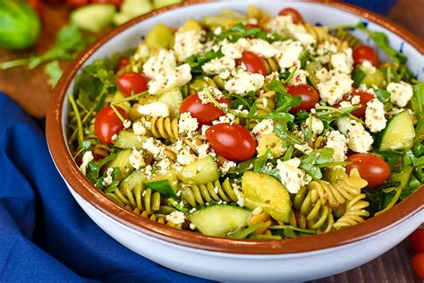 Mediterranean Pasta Salad | Dude That Cookz