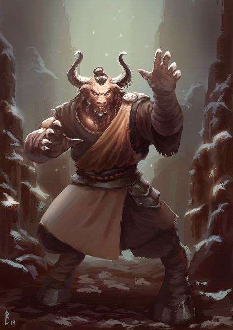 150 D&D Character Art - Minotaurs ideas in 2021 | character art, fantasy creatures, fantasy races