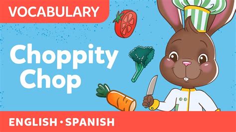 Choppity Chop | Chop veggies with Sammy | Preschool Vocabulary ...