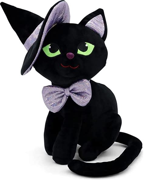 Cute Halloween Black Cat Plush - Perfect Decor for Halloween