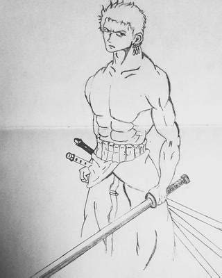 【印刷可能】 Anime Drawing Zoro One Piece 708353