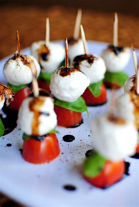 15 Adorable Mini Skewer Appetizer Recipes for Your Memorial Day Party | Bite size snacks ...