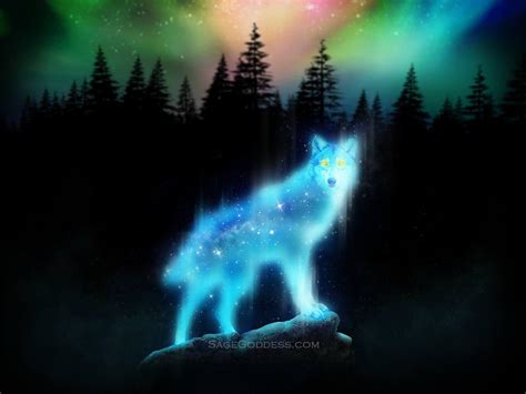 Wolf Aurora Wallpapers - Top Free Wolf Aurora Backgrounds - WallpaperAccess