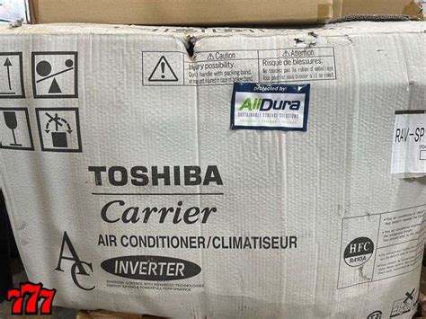 New Unused Toshiba Carrier Air Conditioner - 777 Auction Company