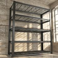 REIBII 60" W Garage Shelving Heavy Duty Storage Shelves 3000LBS ...