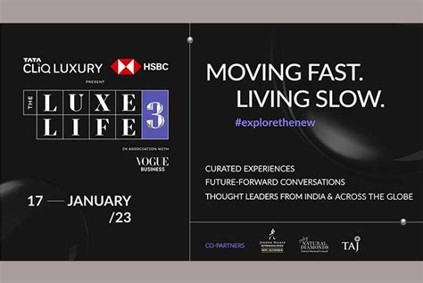 Tata CLiQ Luxury and HSBC announce The Luxe Life: Edition 3