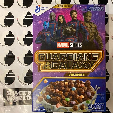 Guardians of the Galaxy Vol3 Cereal 348g – RareSnacksToronto