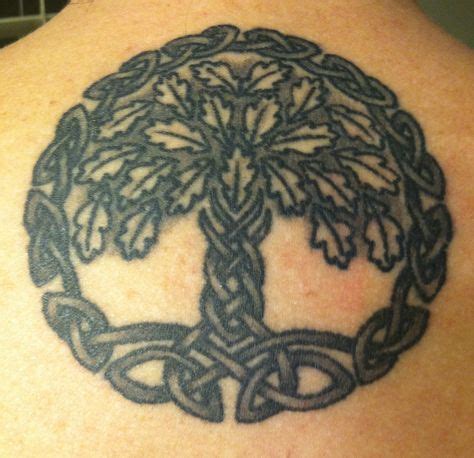 My celtic oak tree tattoo | Celtic tree tattoos, Oak tree tattoo