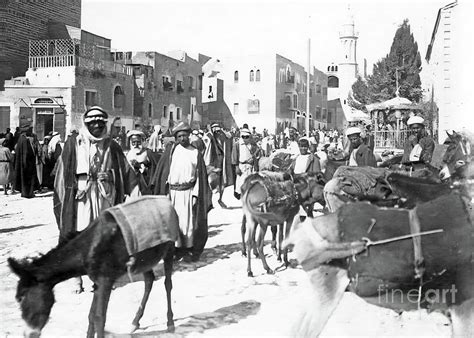 Bethlehem Manger Square Merchants I Photograph by Munir Alawi - Fine ...