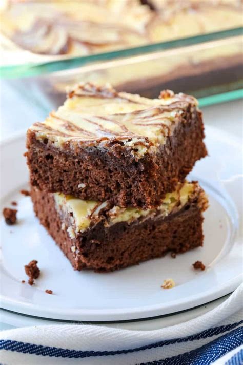 Easy Cheesecake Marble Brownies Recipe - All Things Mamma