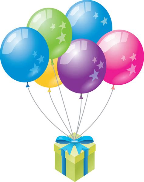 Image Of A Happy Birthday Balloons - ClipArt Best