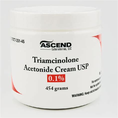 Triamcinolone Acetonide Ointments, Creams, Injections — Mountainside ...