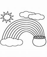 Free & Easy To Print Rainbow Coloring Pages  Tulamama sketch template